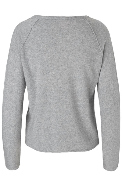 1421 CARDIGAN LYSEGRÅ - 1421 Thumbnail
