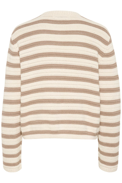 KBUne Cardigan Simply Taupe - 10105350 Thumbnail