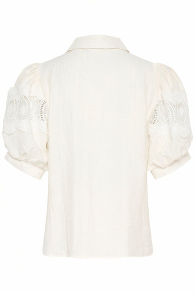 KBUrith Frosty Blouse Egret - 10105397 Thumbnail