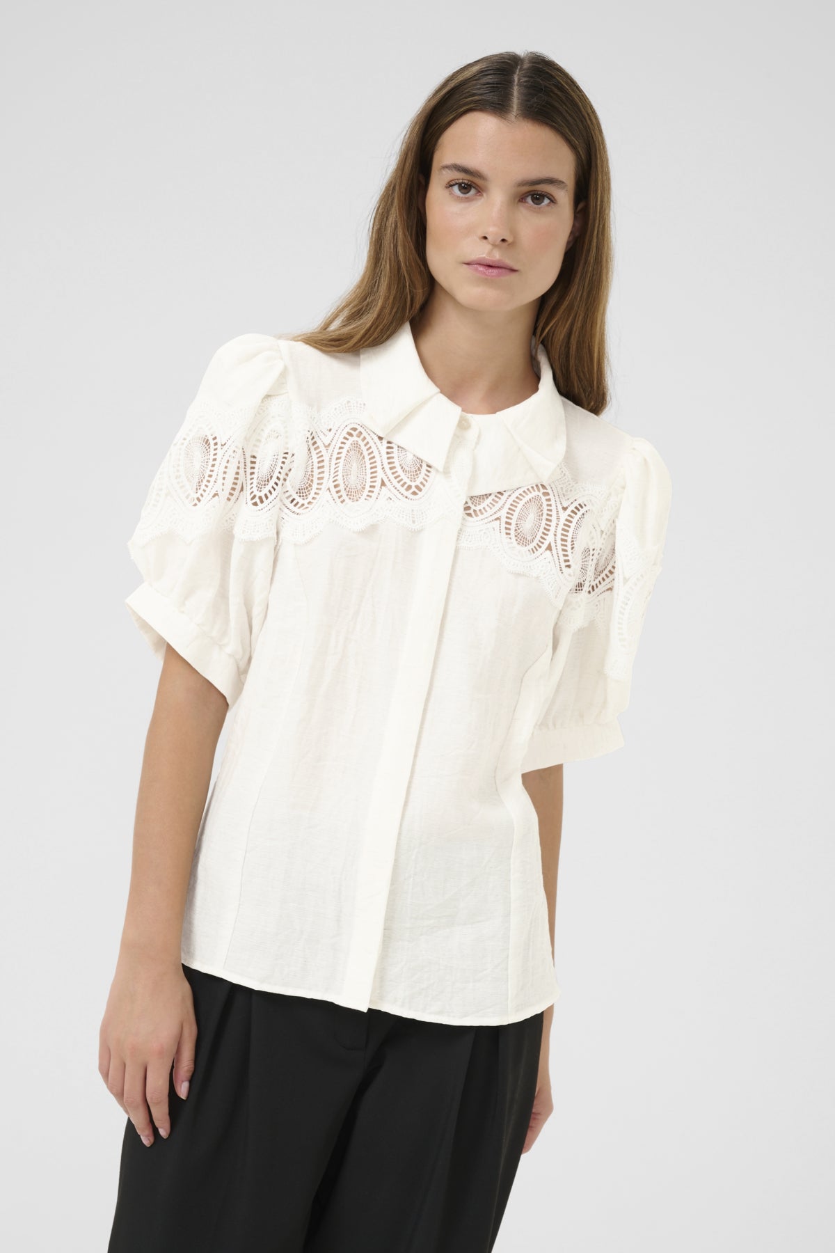 KBUrith Frosty Blouse Egret - 10105397