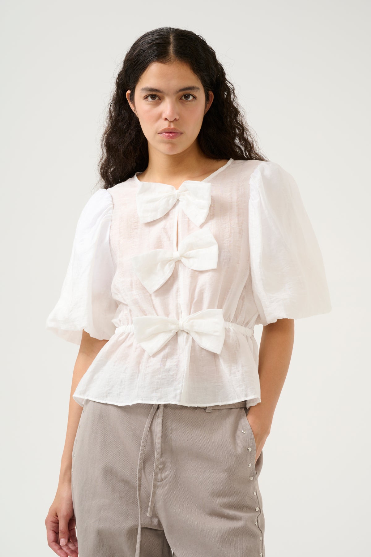 KBUmami Blouse Bright White - 10105401