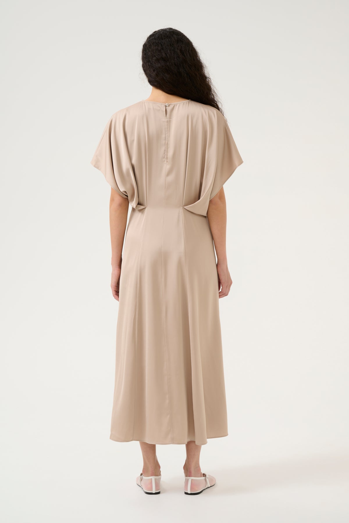 KBThorun Oline Dress Simply Taupe - 10105462