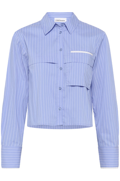 KBAmy Malle Shirt Della Robbia Blue Stripe - 10105535 Thumbnail