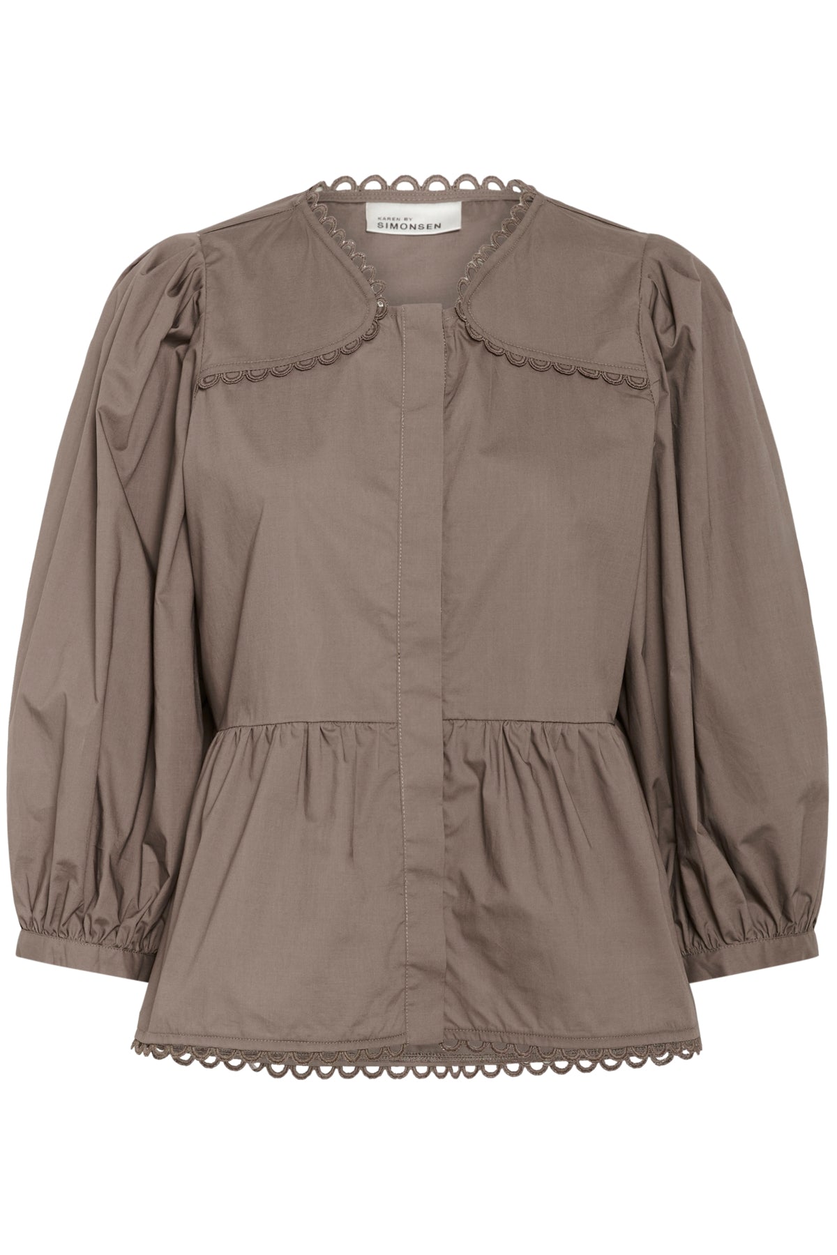 KBAnnabelle Nette Blouse Falcon - 10105537