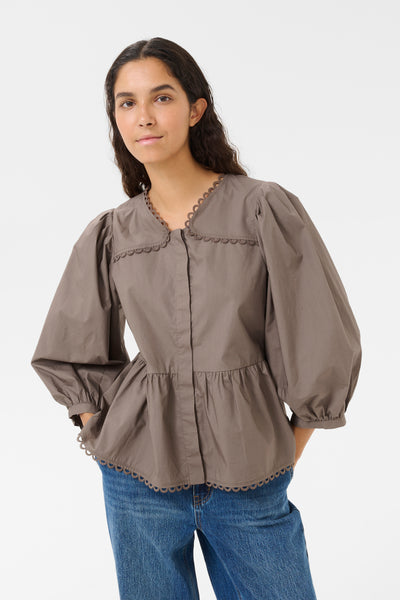 KBAnnabelle Nette Blouse Falcon - 10105537 Thumbnail