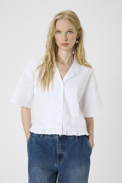 KBAnnabelle Shirt Bright White - 10105539 Thumbnail