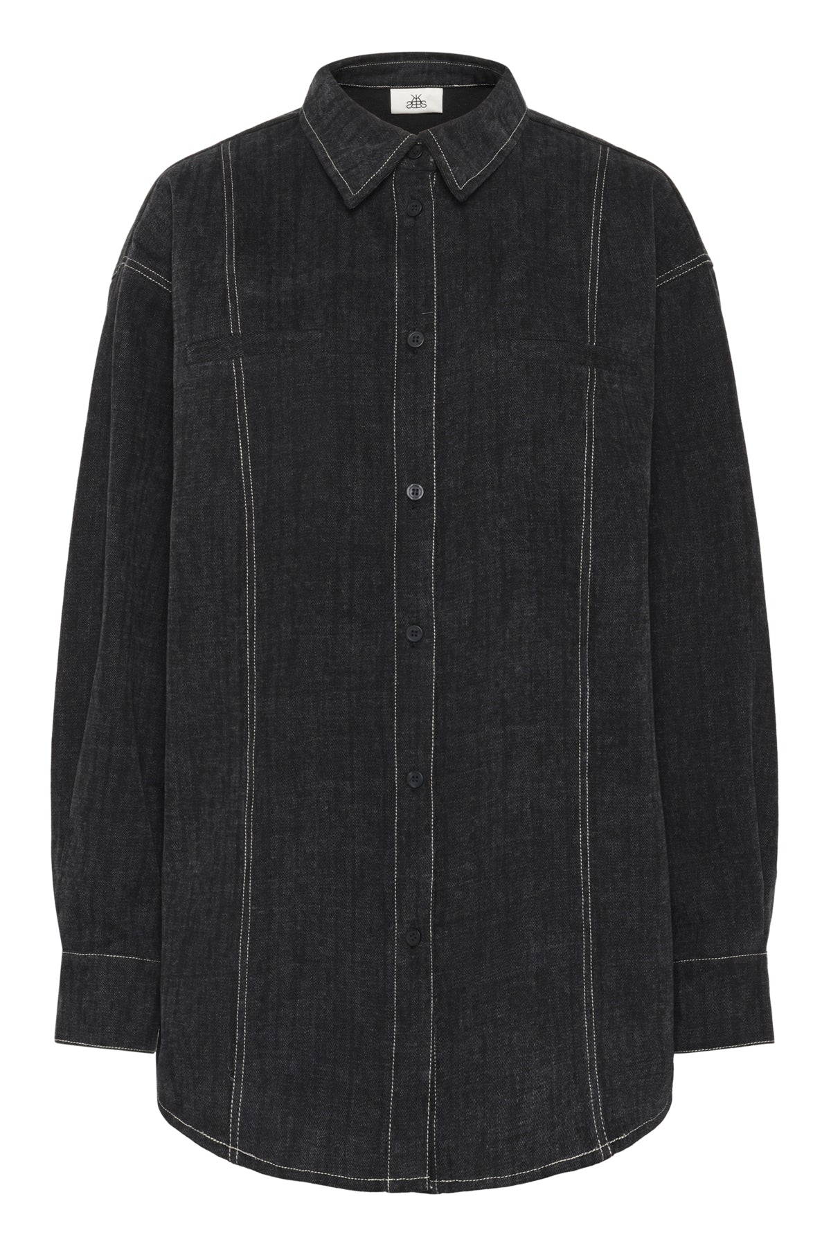KBBeverly Denim Shirt Dark Grey Denim - 10105566