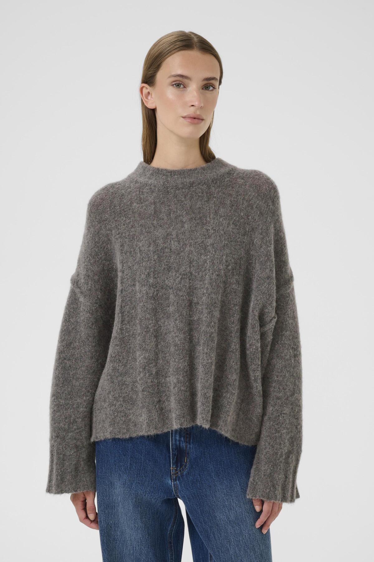 KBBlake Lara Oneck Dark Gray Melange - 10105592