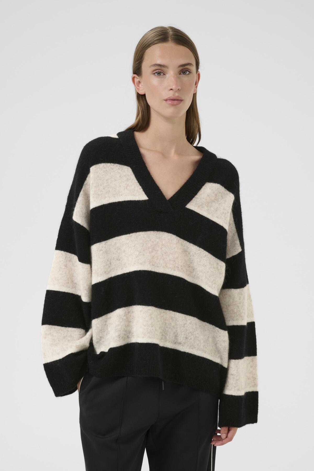 KBZelda Stripe Knit METEORITE STRIPE - 10105601