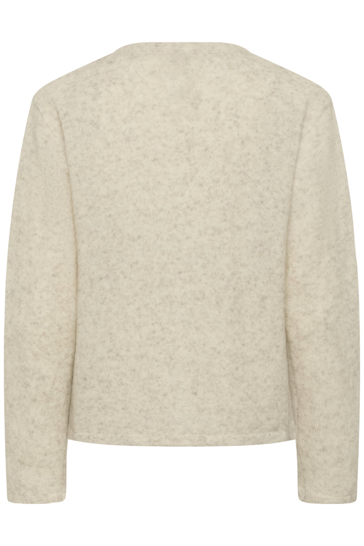 KBZelda Round neck Cardigan Egret - 10105602