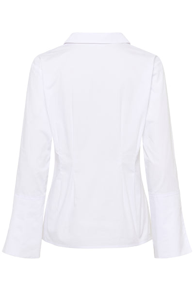 KBBrianna Shirt Bright White - 10105623 Thumbnail