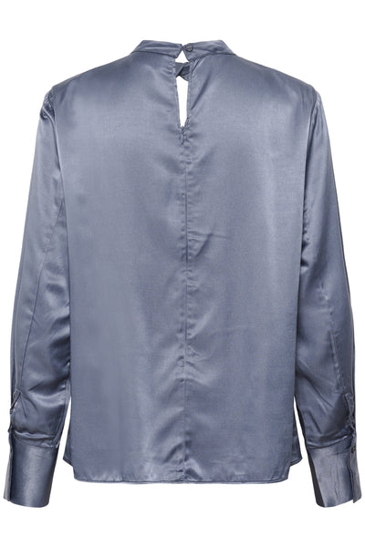KBBlanca Drapey Shirt Folkstone Gray - 10105631 Thumbnail