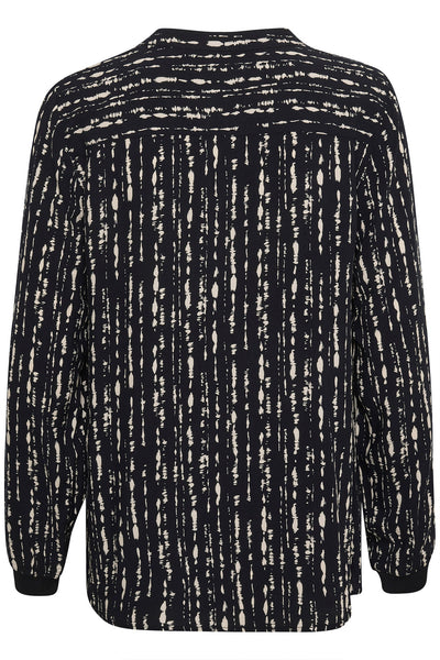 Tonnie BL Dark Navy texture Line - 30304923 Thumbnail