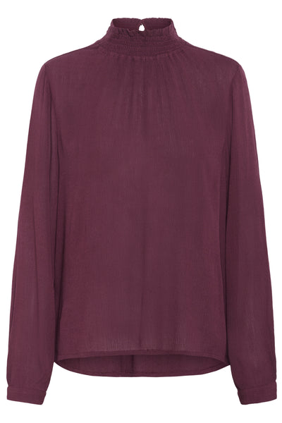 Trine Blouse Windsor Wine - 10500950 Thumbnail