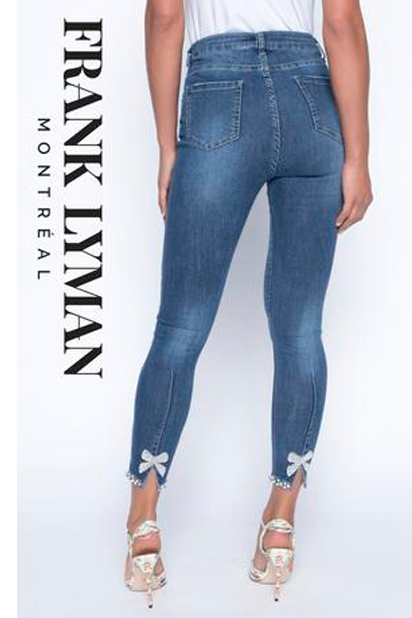 190117U BUKSER BLÅ DENIM - 190117U