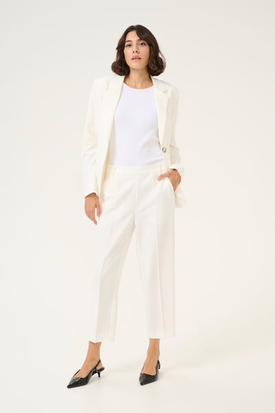 KAsakura HW Cropped Pants Chalk - 10506127 Thumbnail