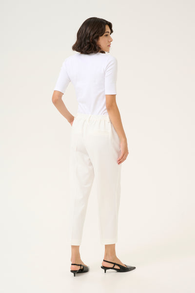 KAsakura HW Cropped Pants Chalk - 10506127 Thumbnail