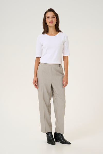 KAsakura HW Cropped Pants Elephant Skin - 10506127 Thumbnail