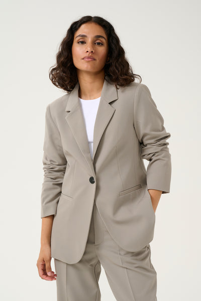 KAsakura Blazer Elephant Skin Melange - 10506684 Thumbnail