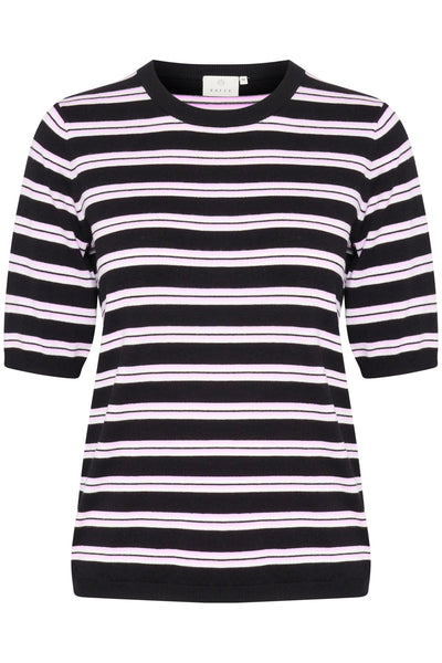 KAlizza Striped Knit Black - Pink/Chalk Stripe Thumbnail