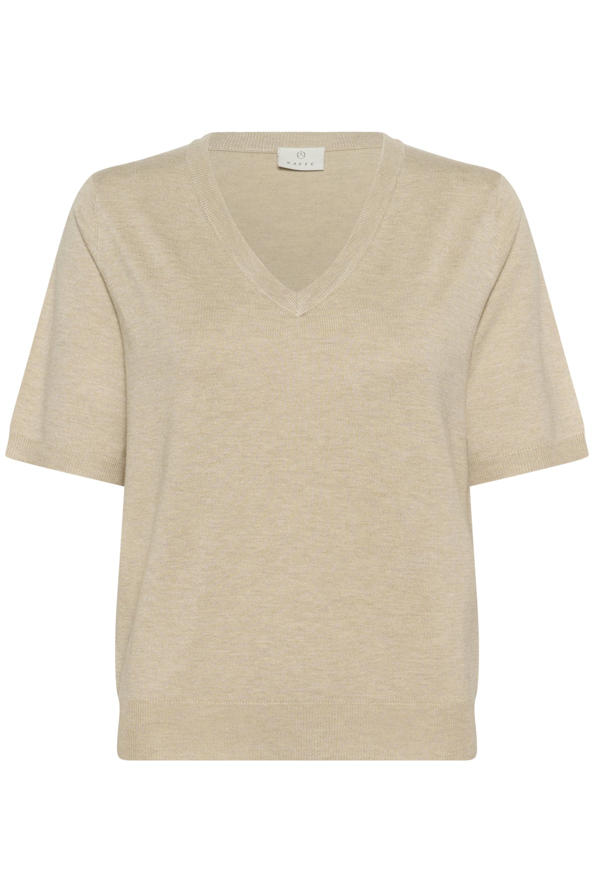 KAlizza V-neck Pullover Feather Gray Melange - 10508412
