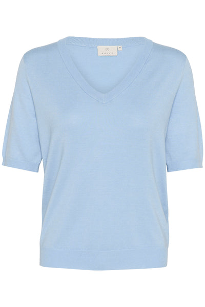 KAlizza V-neck Pullover Soft Chambray - 10508412 Thumbnail