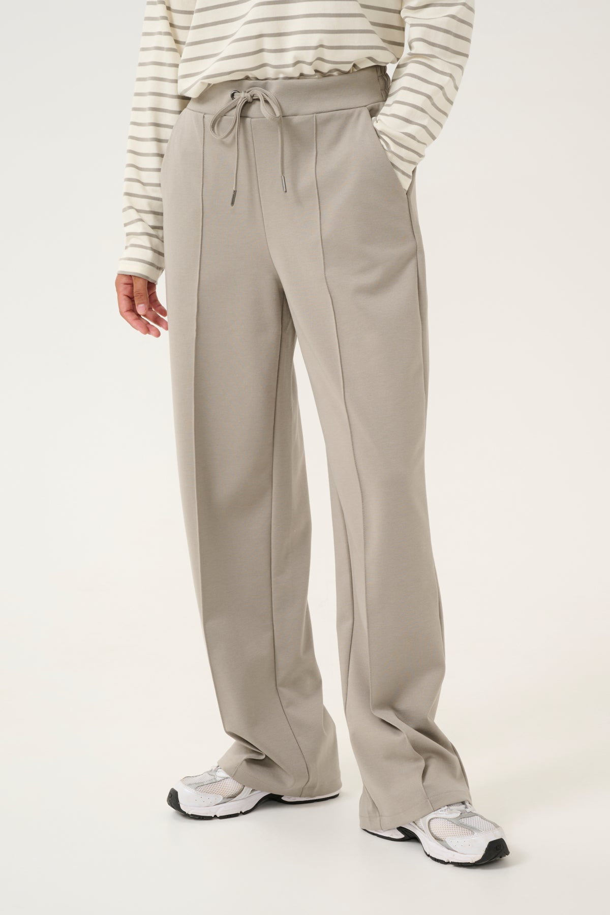 KAjenny Straight Pants Elephant Skin - 10508621