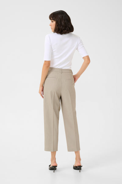 KAsakura Cropped Zipper pants Elephant Skin - 10508781 Thumbnail