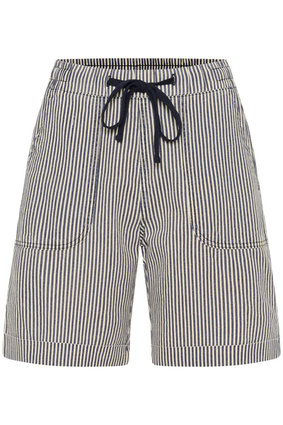 KAnaya Striped Shorts Midnight/White Stripe - 10509008 Thumbnail