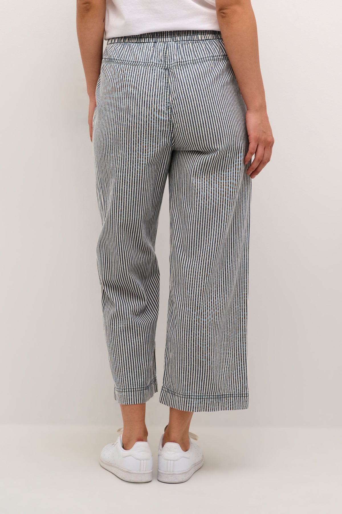 KAnaya Striped Culotte Pants Midnight/White Stripe - 10509009