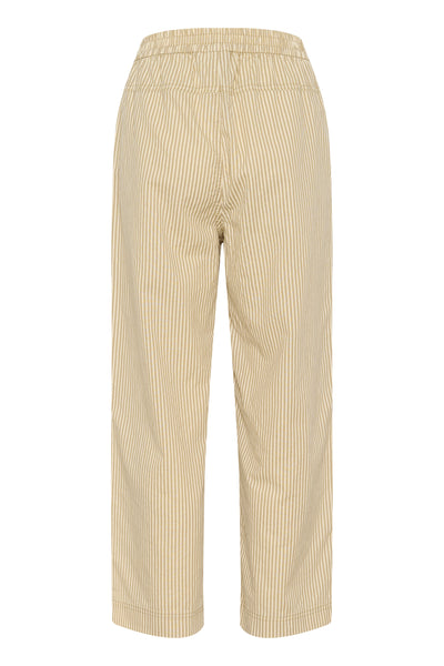 KAnaya Striped Culotte Pants Chincilla / White stripe - 10509009 Thumbnail
