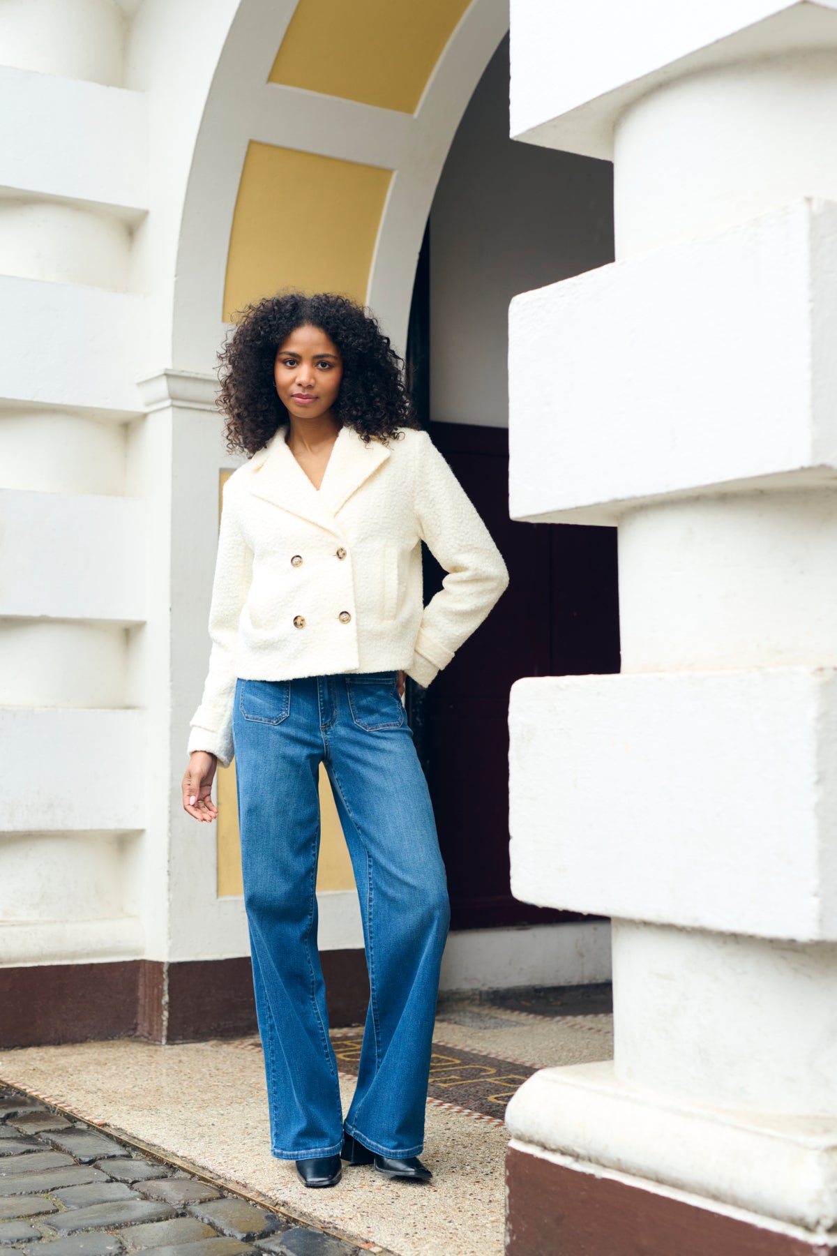 KAanne Jacket Chalk - 10509486
