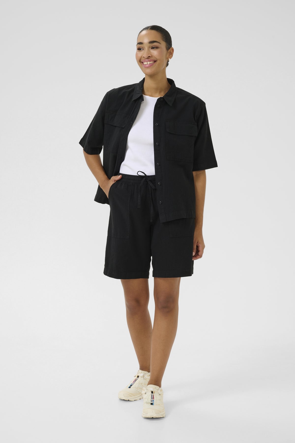KAnaya Liah Shirt Black deep - 10509503