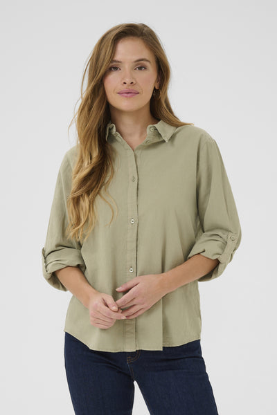 KAnaya Short Shirt Seagrass - 10509556 Thumbnail