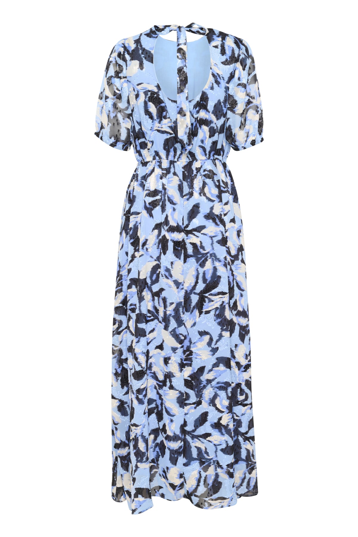KAelina Maxi Dress Blue Flower Print - 10509573
