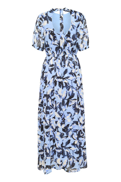 KAelina Maxi Dress Blue Flower Print - 10509573 Thumbnail
