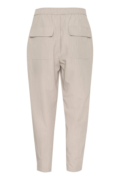 KAesther Pants Feather Gray Melange Pinstripe - 10509579 Thumbnail