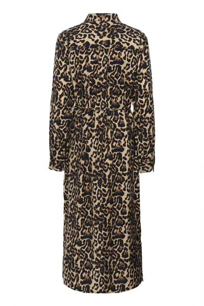 KAhannah Dress Naturel Leopard Print - 10509605 Thumbnail