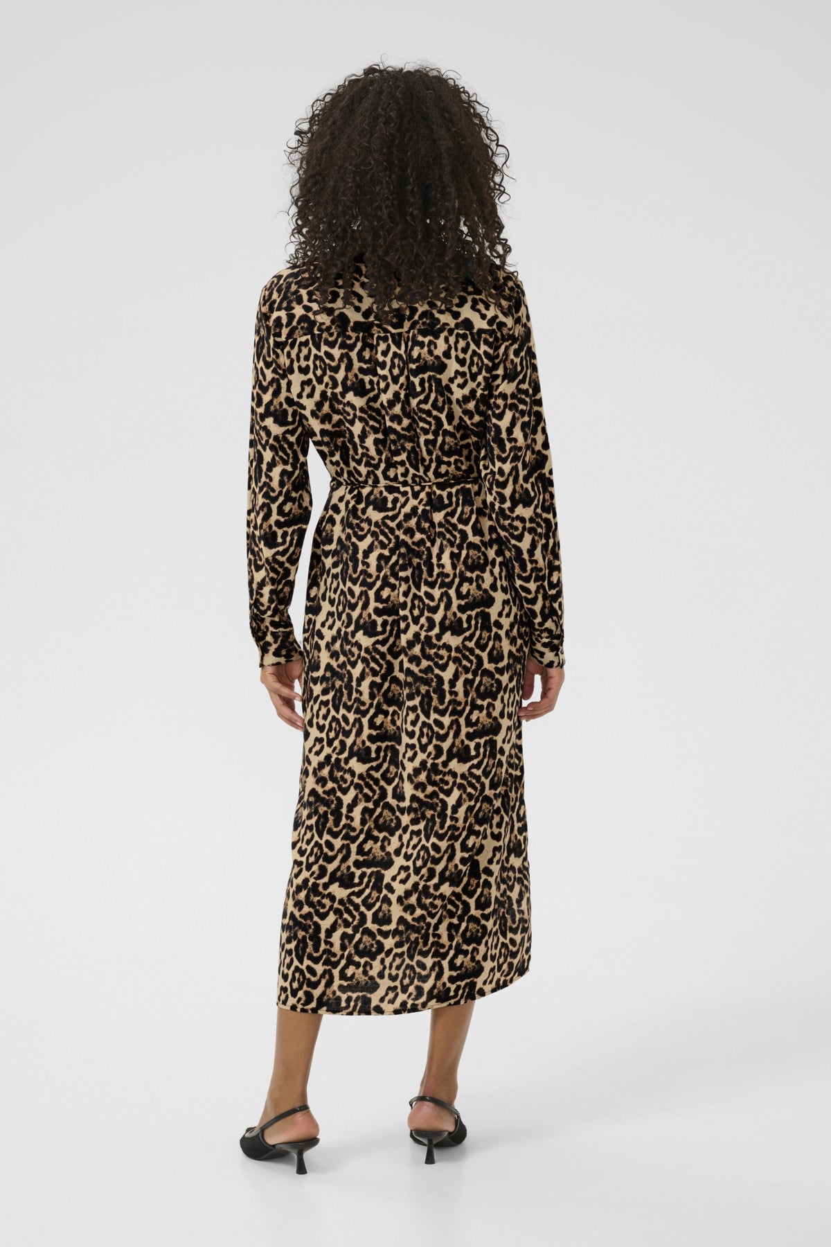 KAhannah Dress Naturel Leopard Print - 10509605