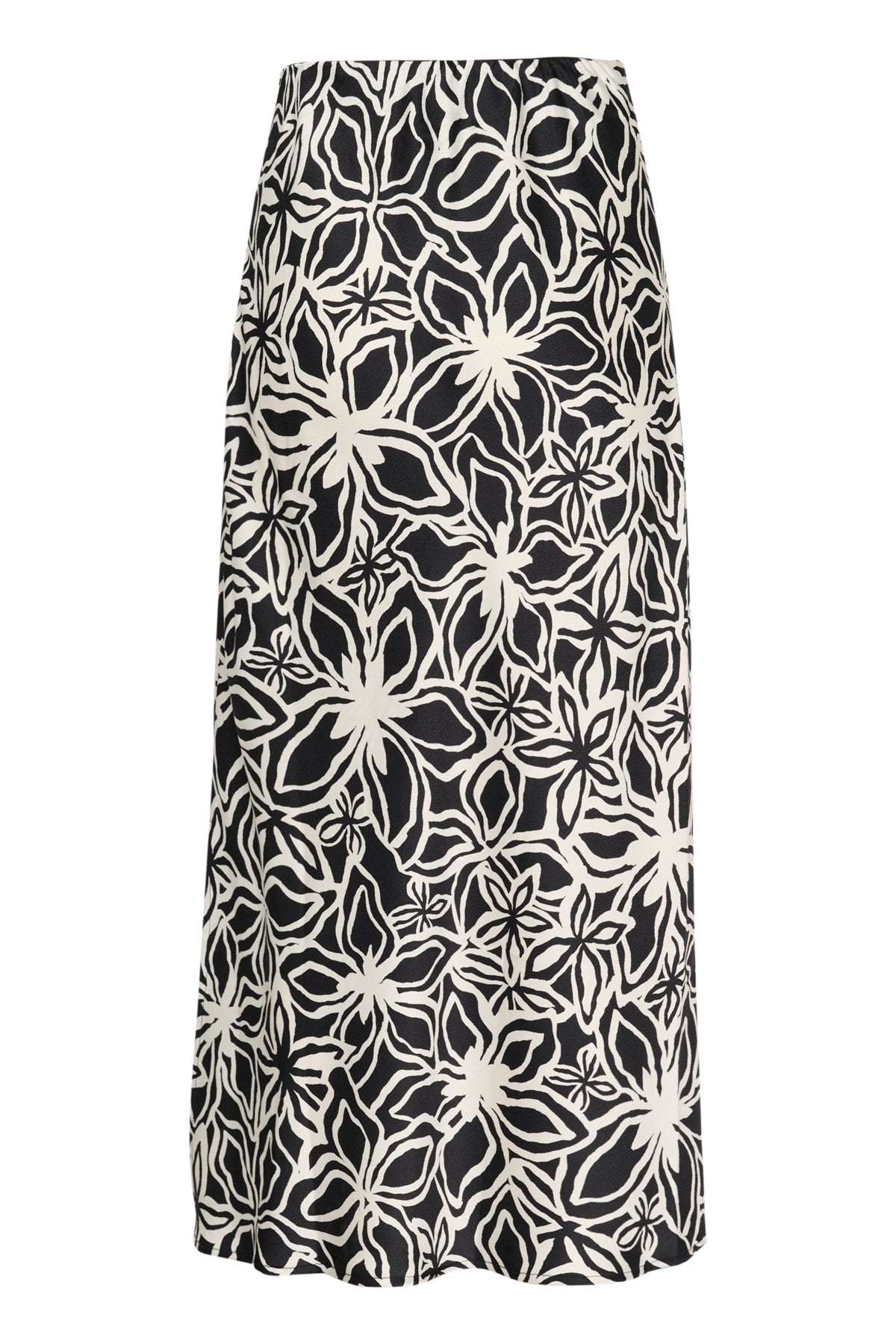 KAvera Skirt Black / Light Beige Flower - 10509609