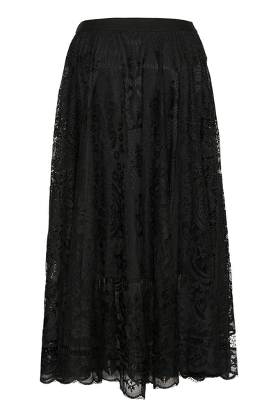 KAvilja Lace Skirt Black deep Thumbnail