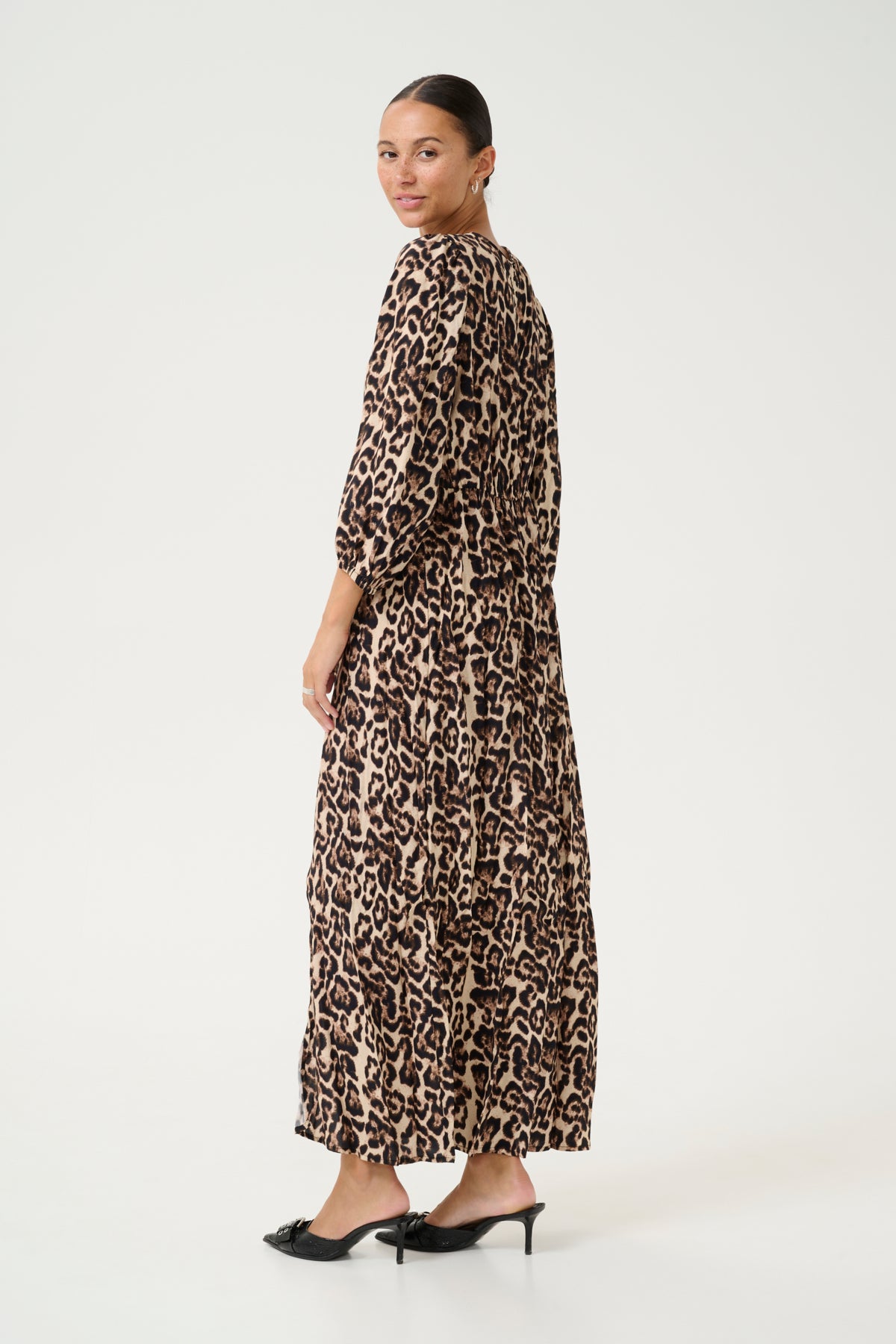 KApedra Dress Naturel Leopard Print - 10509618