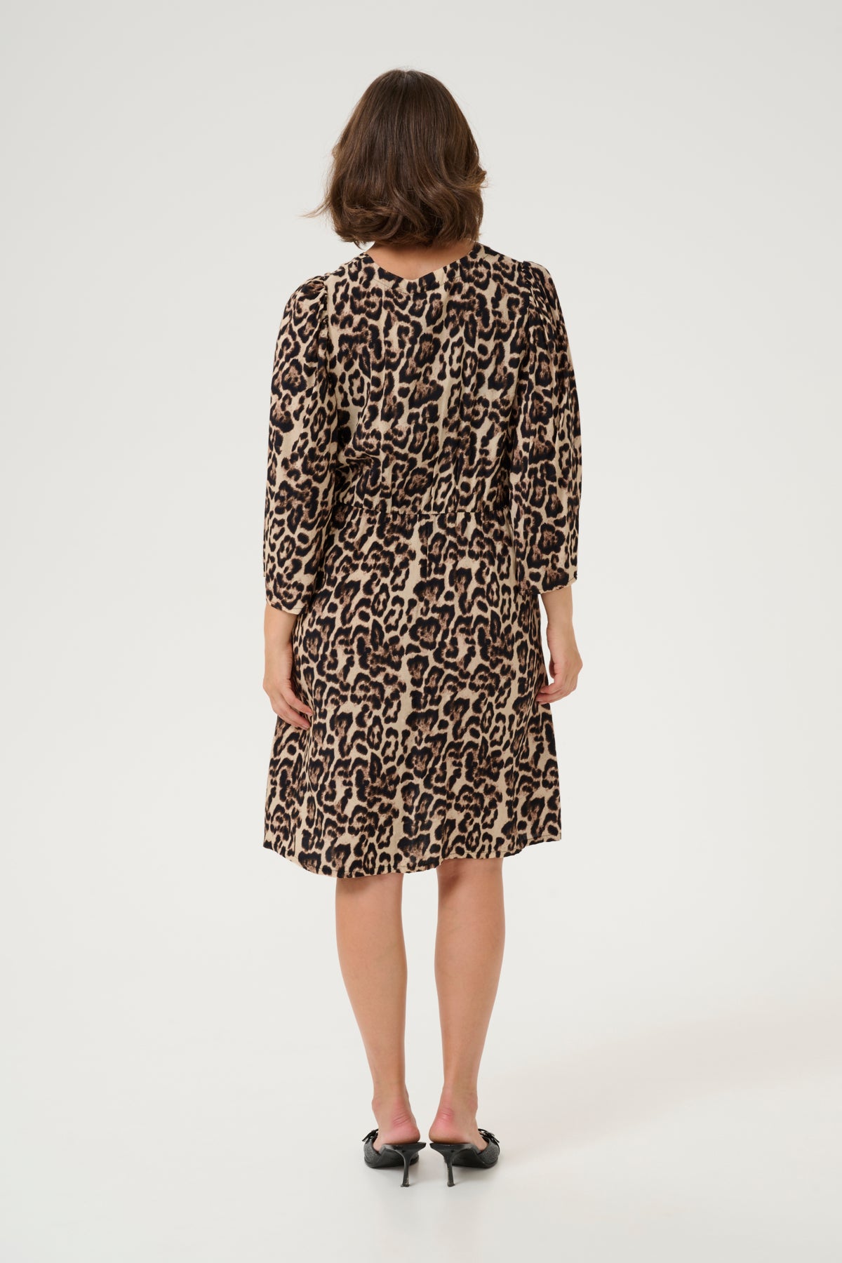 KApedra Short  Dress Naturel Leopard Print - 10509622