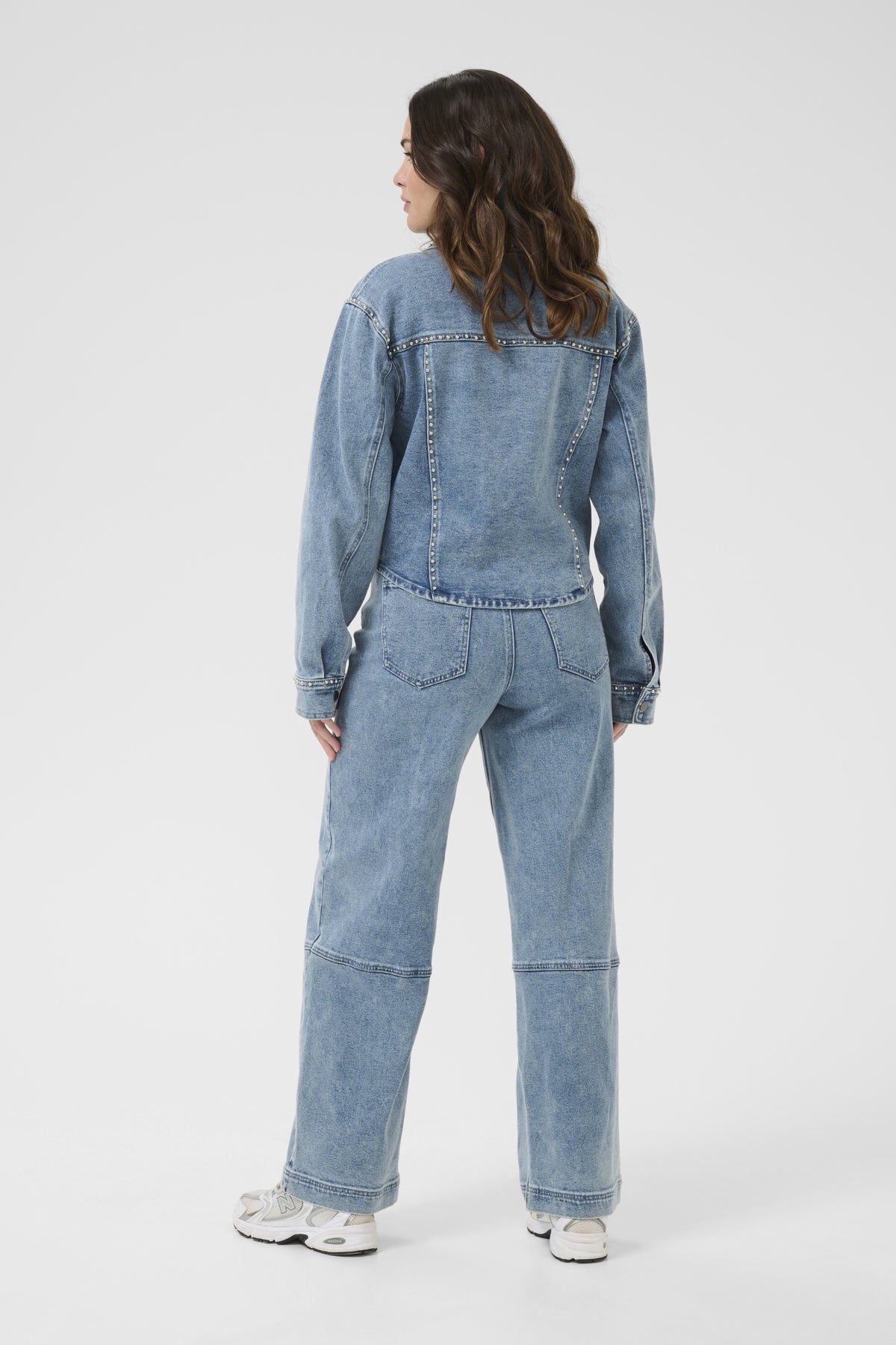 KAdorina Denim Shirt Washed Blue Denim - 10509685