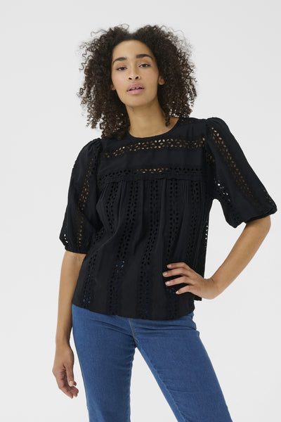 KArandy Blouse Black deep - 10509727 Thumbnail