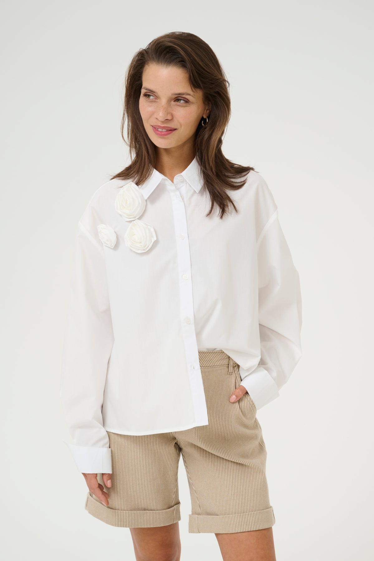 KArosa Shirt Chalk - 10509739
