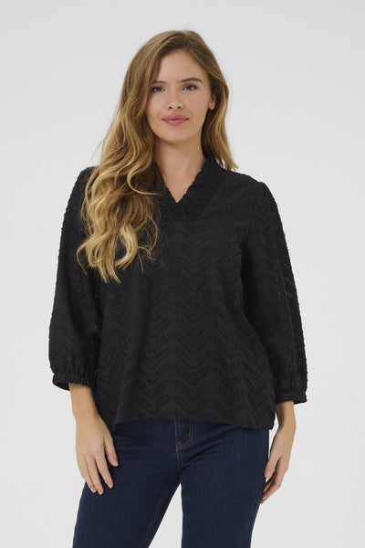 KAvictoria Blouse Black deep - 10509753 Thumbnail