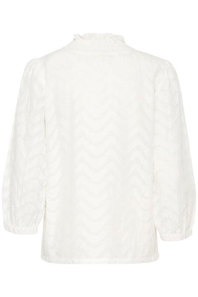 KAvictoria Blouse Chalk - 10509753 Thumbnail