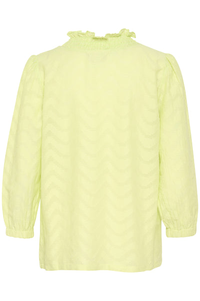 KAvictoria Blouse Lettuce Green - 10509753 Thumbnail
