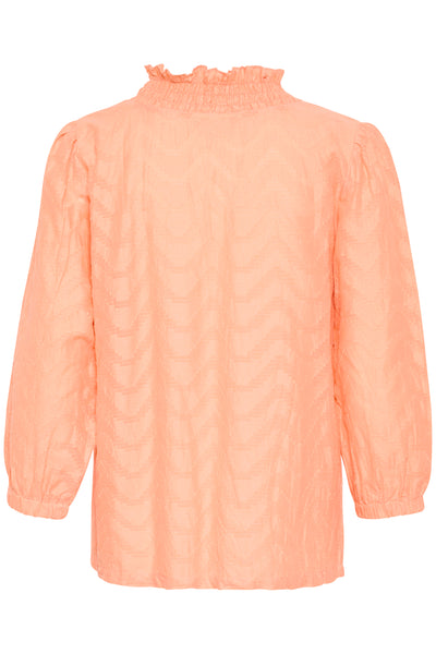 KAvictoria Blouse Peach Nectar - 10509753 Thumbnail